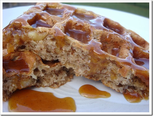 banana nut waffles-1