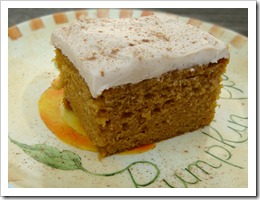 Pumpkin Sheet Cake