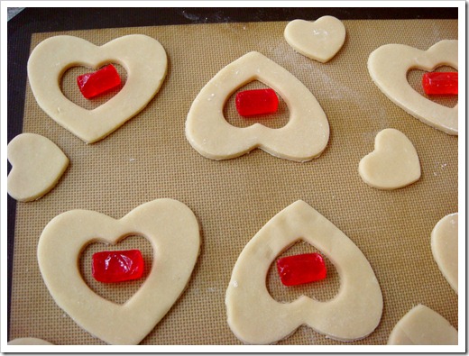 Stained Glass Valentine Cookies 3