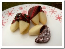 Christmas Fortune Cookies