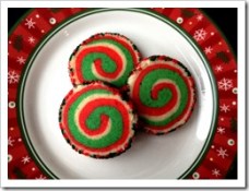 Christmas Pinwheel Cookies 1