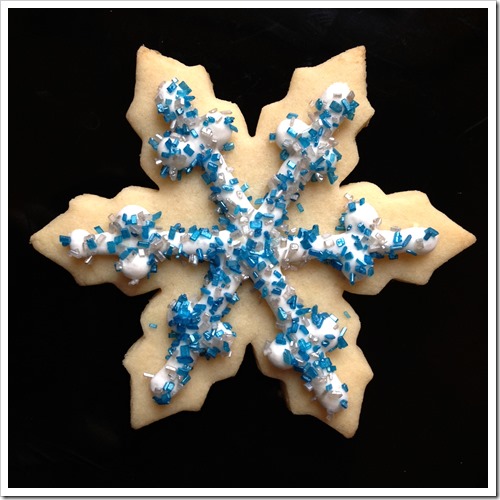 Frozen Snowflake Sugar Cookies 1