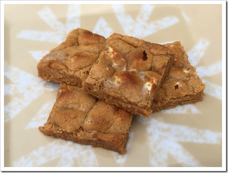Marshmallow Blondies
