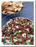Greek 7 Layer Dip 1