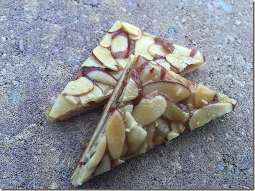 Almond Toffee Triangles 2