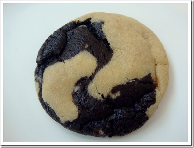 Chocolate Peanut Butter Swirl Cookies