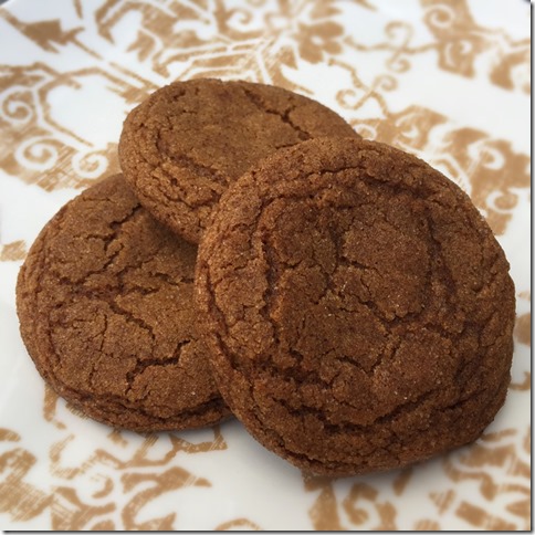Chewy Molasses Crinkles