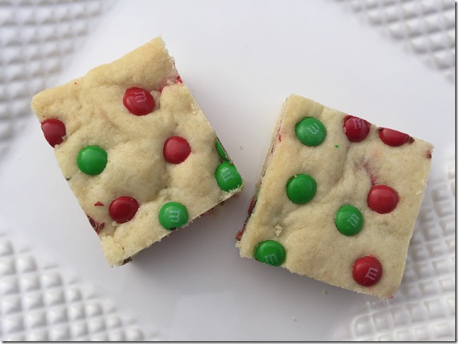 M&M Sugar Cookie Bars 1