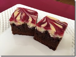 Raspberry Cheesecake Brownies 1