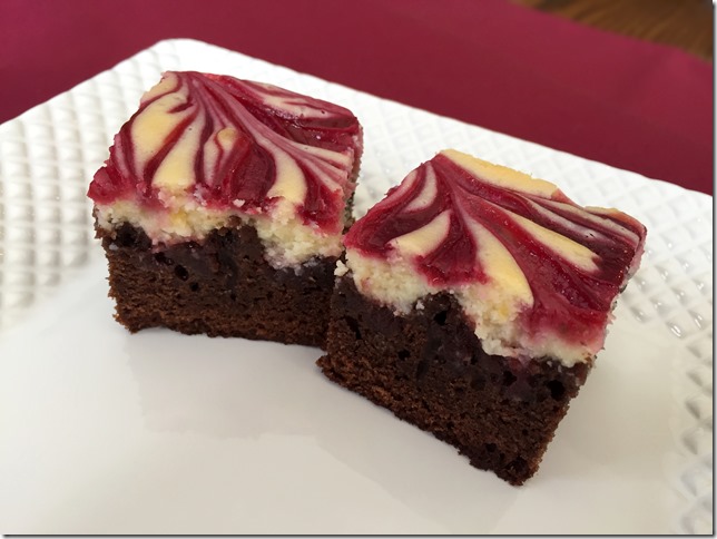 Raspberry Cheesecake Brownies 1