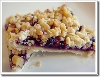 Raspberry Crumb Bars