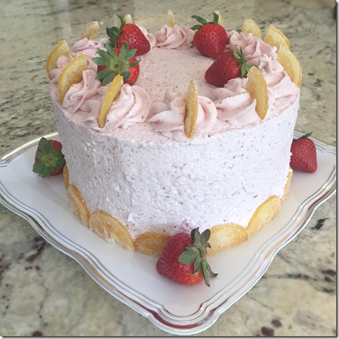 Strawberry Lemonade Cake 2