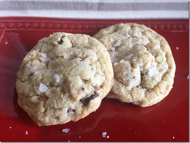 Browned Butter Toffee Cookies