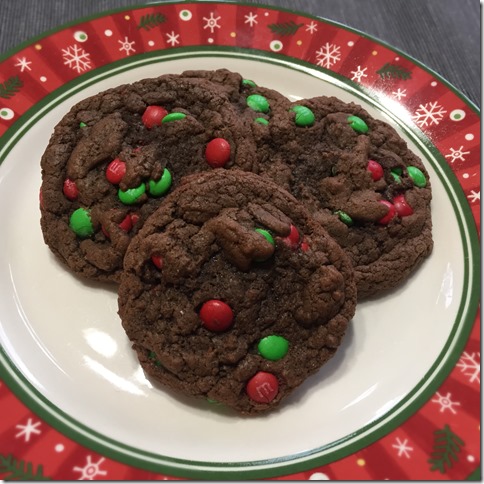 Chocolate M&Ms Cookies 2
