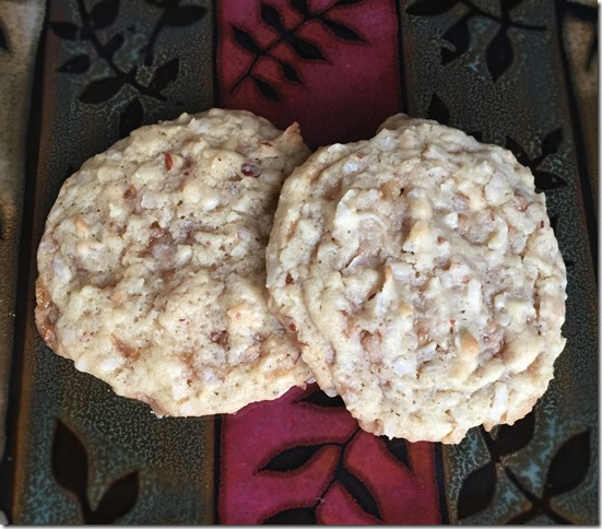 Coconut Almond Drop Cookies 1