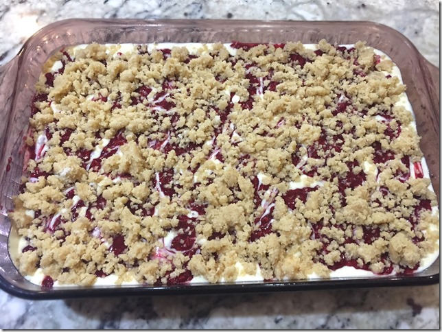 Sugar Free Raspberry Cheesecake Streusel Bars 2
