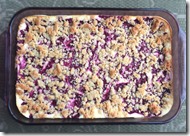 Sugar Free Raspberry Cheesecake Streusel Bars