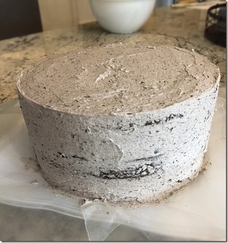 Chocolate Cookies & Cream Cake 3