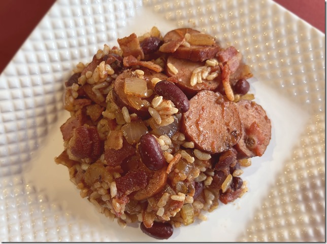 Red Beans & Rice with Smoked Sausage