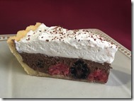 SF French Silk Berry Pie