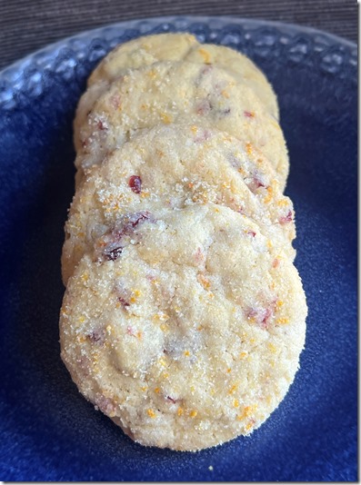 Cranberry Orange Cookies