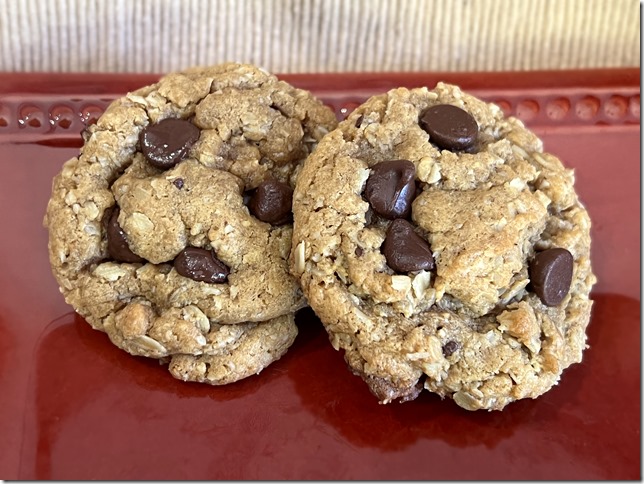 Oatmeal Chocolate Chip Peanut Butter Cookies