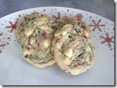Christmas Funfetti Pudding Cookies