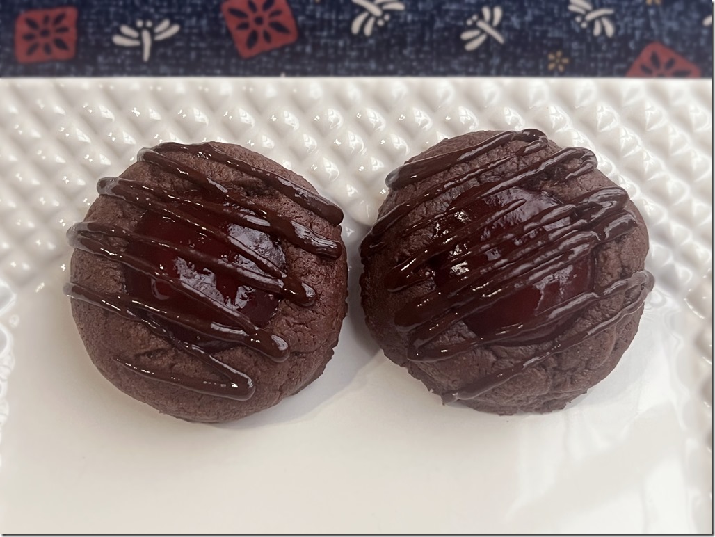 Chocolate Raspberry Thumbprints