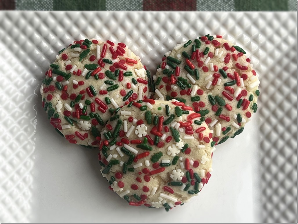 Toffee Sprinkle Cookies