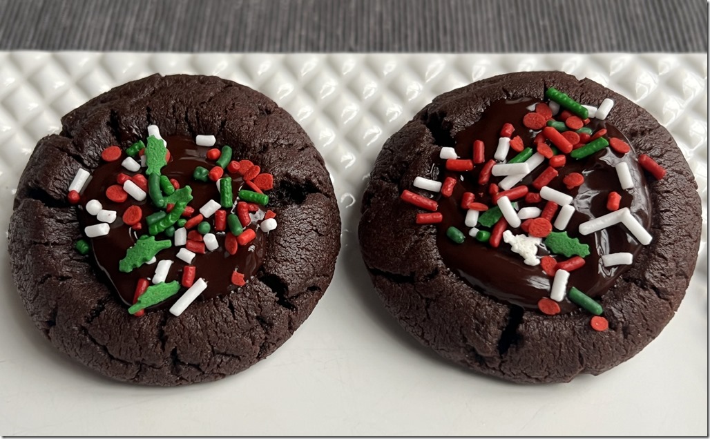 Double Chocolate Thumbprints