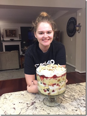 2017 Birthday Trifle